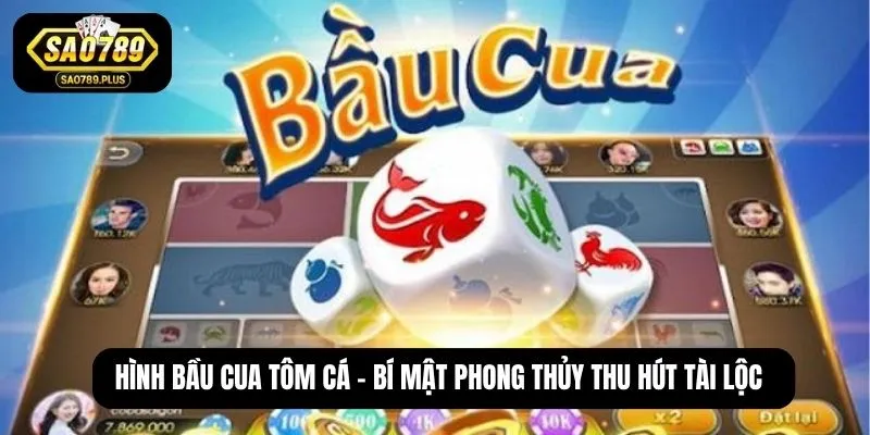 Hình bầu cua tôm cá